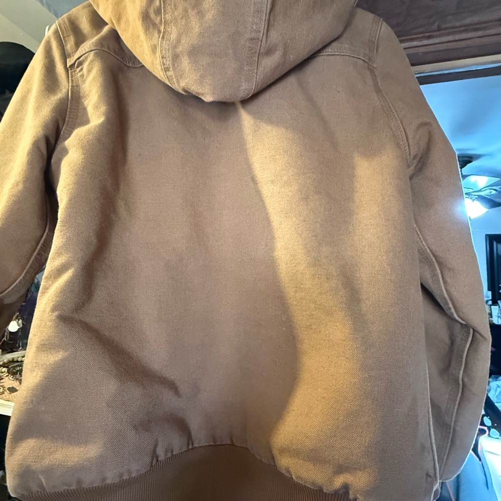 Carhartt Tan Hooded Performance Jacket - Picture 3 of 4